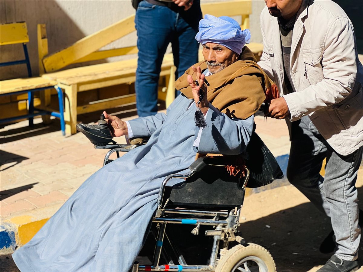 ناخب من كبار السن&nbsp;