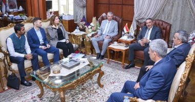 &nbsp;هيئة ميناء دمياط وفد مؤسسة شبكة مكافحة الفساد البحري الدولية&nbsp;