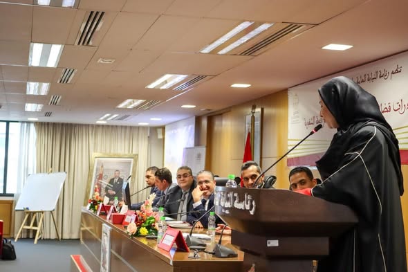 المشاركين في ندوة تدريبية للنيابة العامة بالمغرب&nbsp;