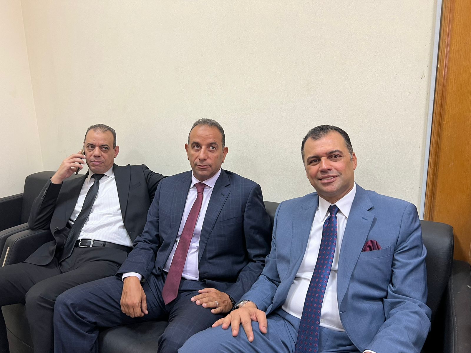 رؤساء المحاكم في صورة تذكارية