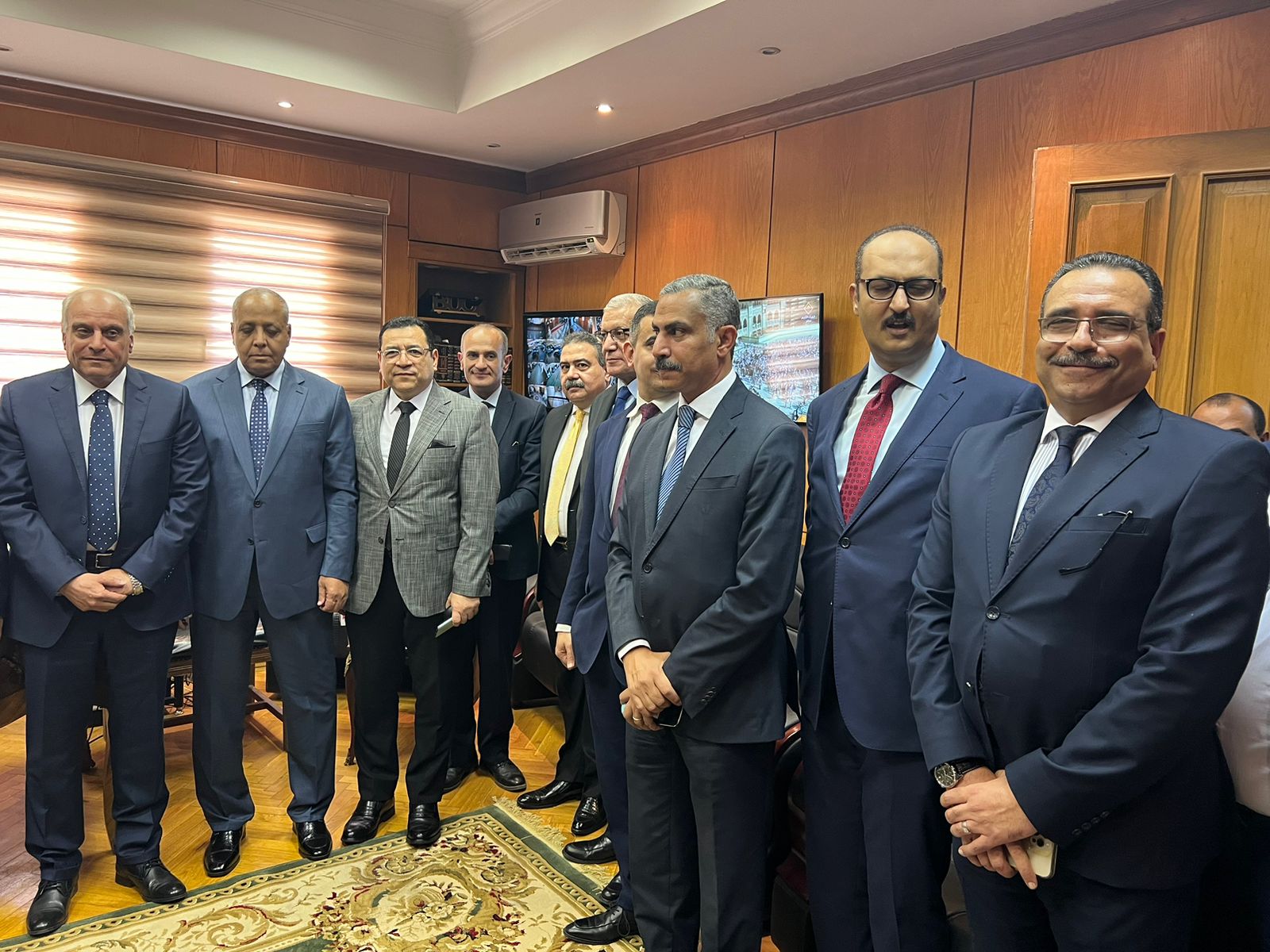 رؤساء المحاكم في صورة تذكارية