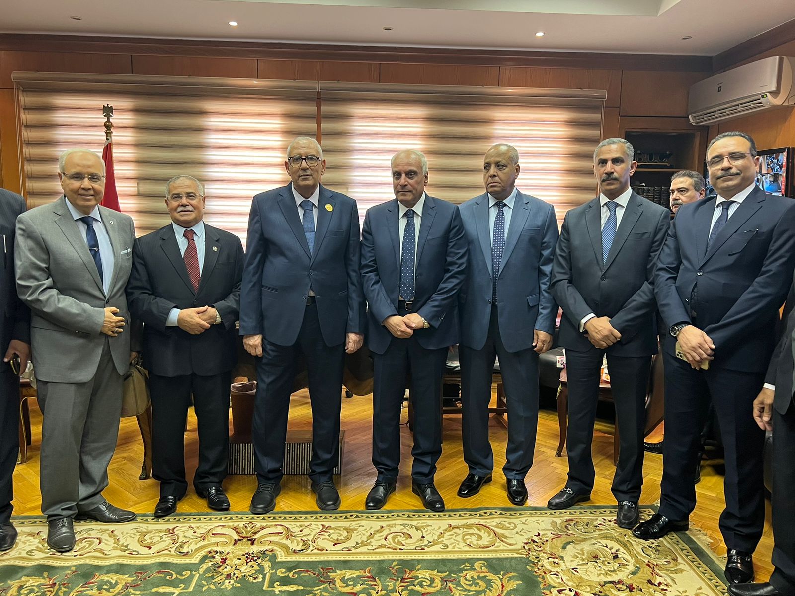 رؤساء المحاكم في صورة تذكارية