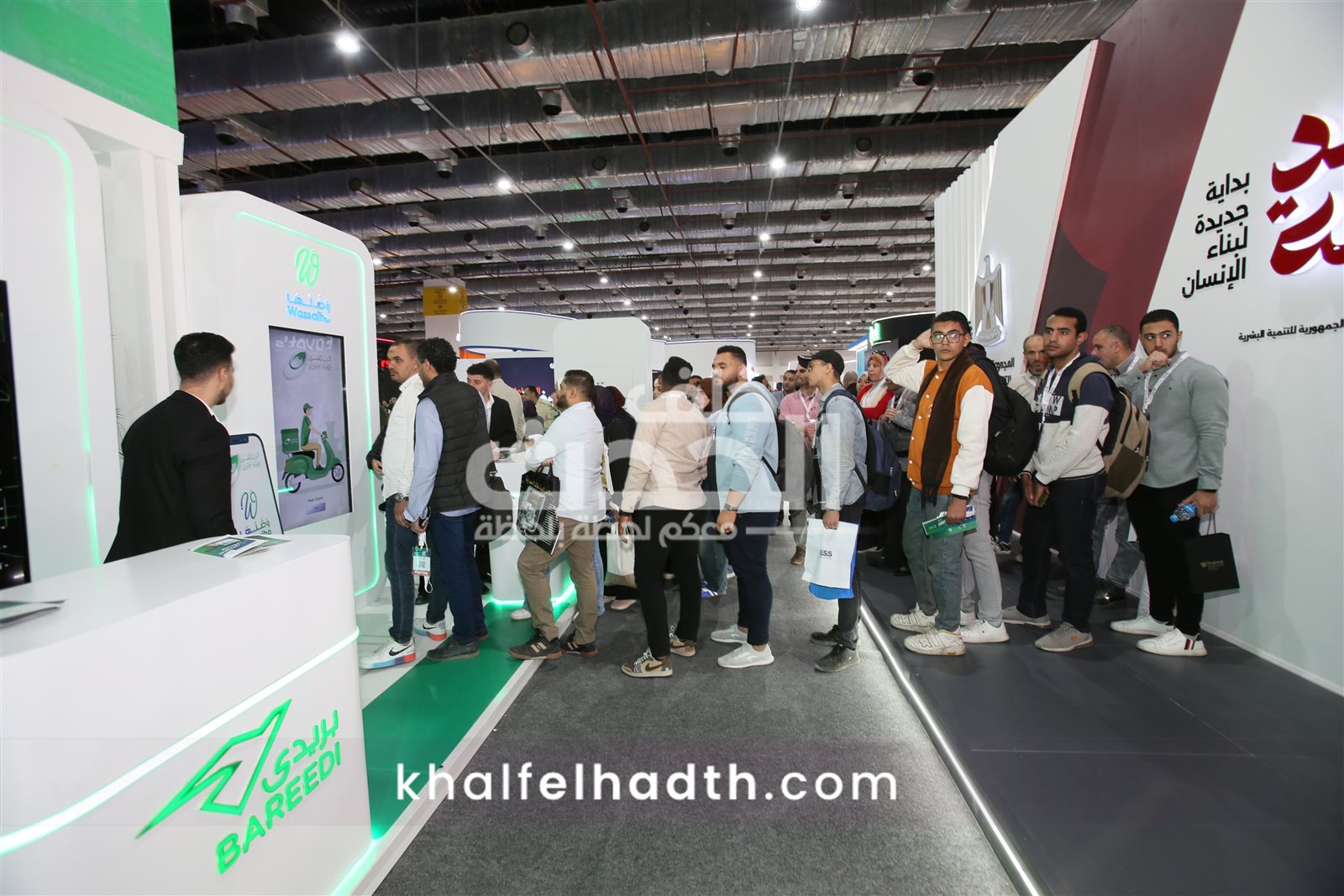 البريد المصري داخل معرض القاهرة الدولي 