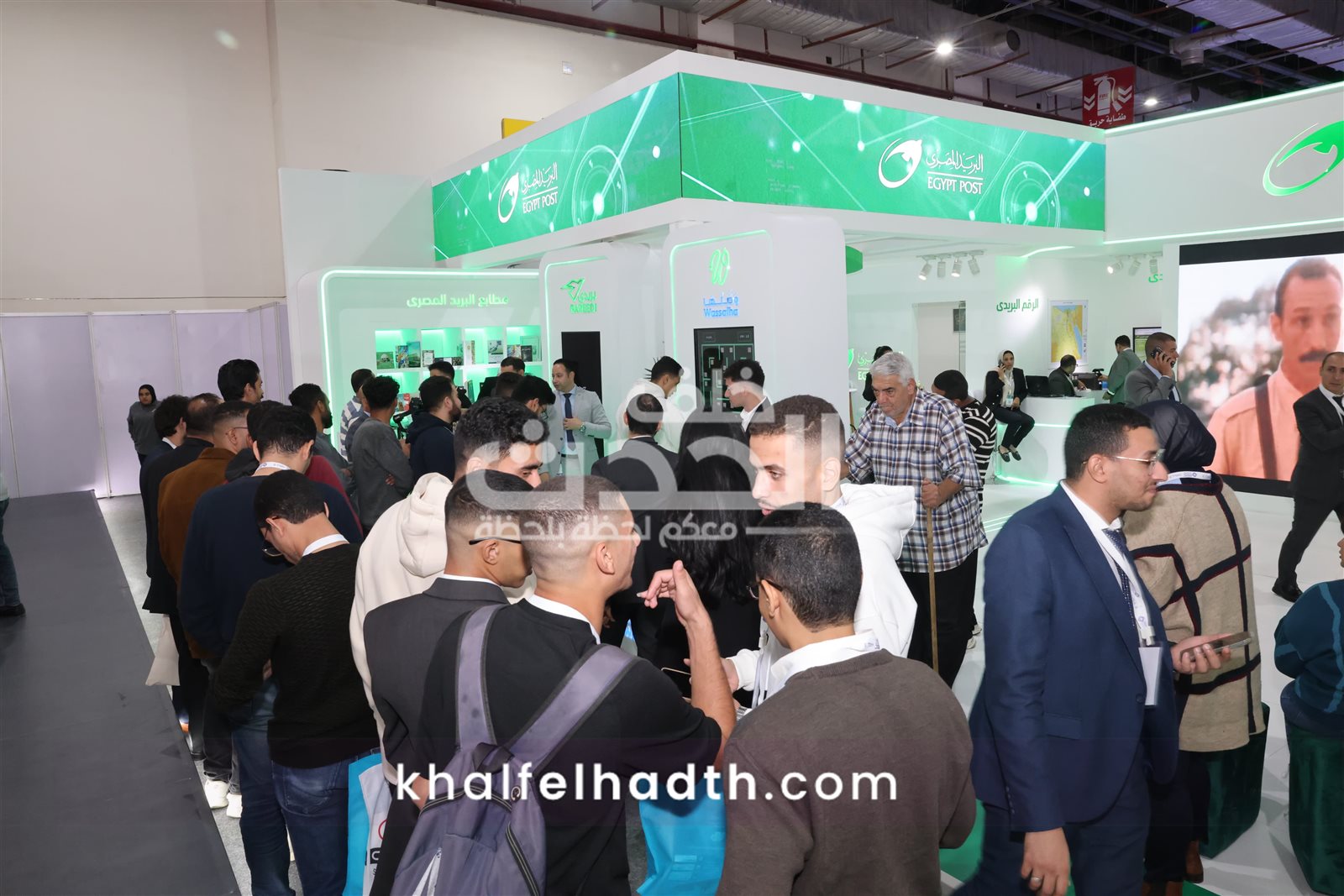 البريد المصري داخل معرض القاهرة الدولي 