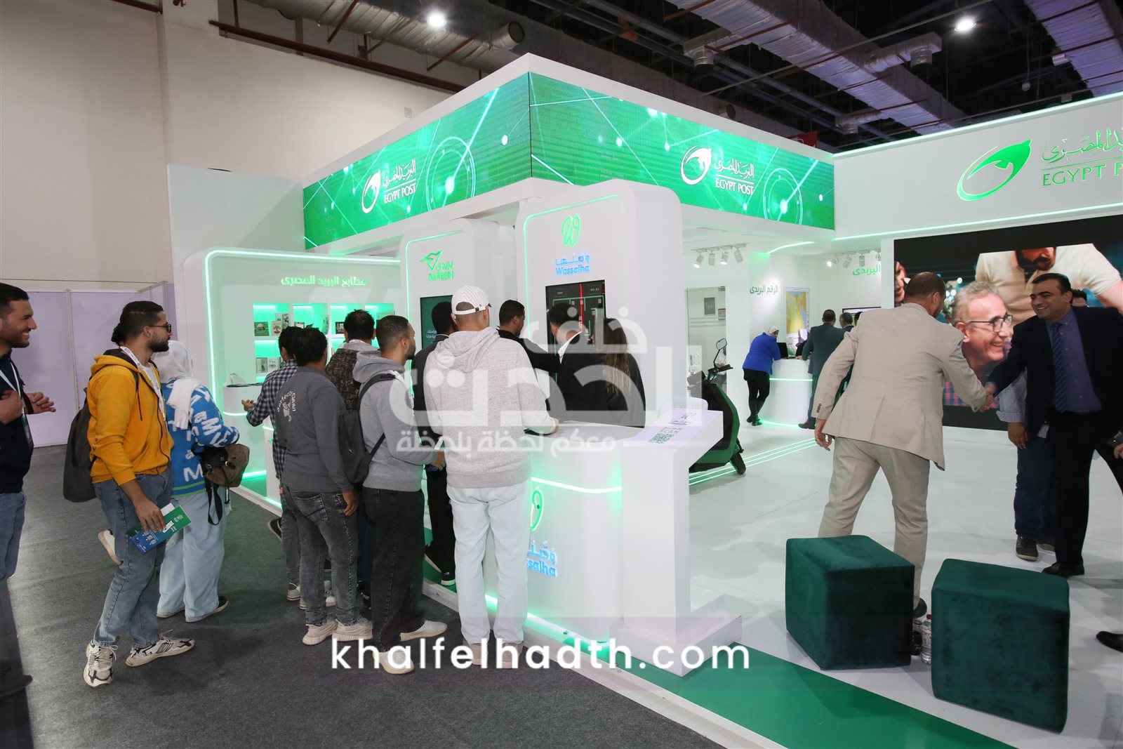 البريد المصري داخل معرض القاهرة الدولي 