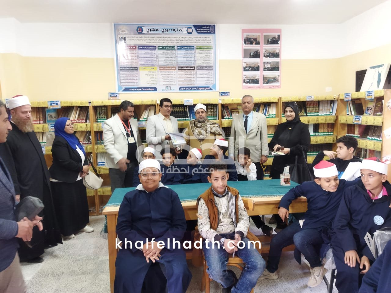تجهيزات مكتبة معهد بنين ههيا