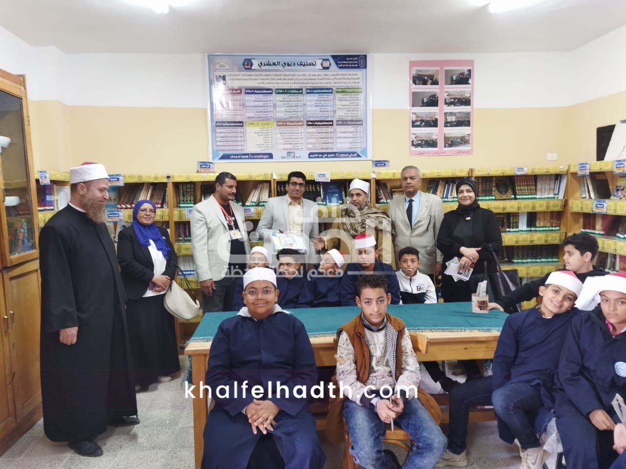 تجهيزات مكتبة معهد بنين ههيا