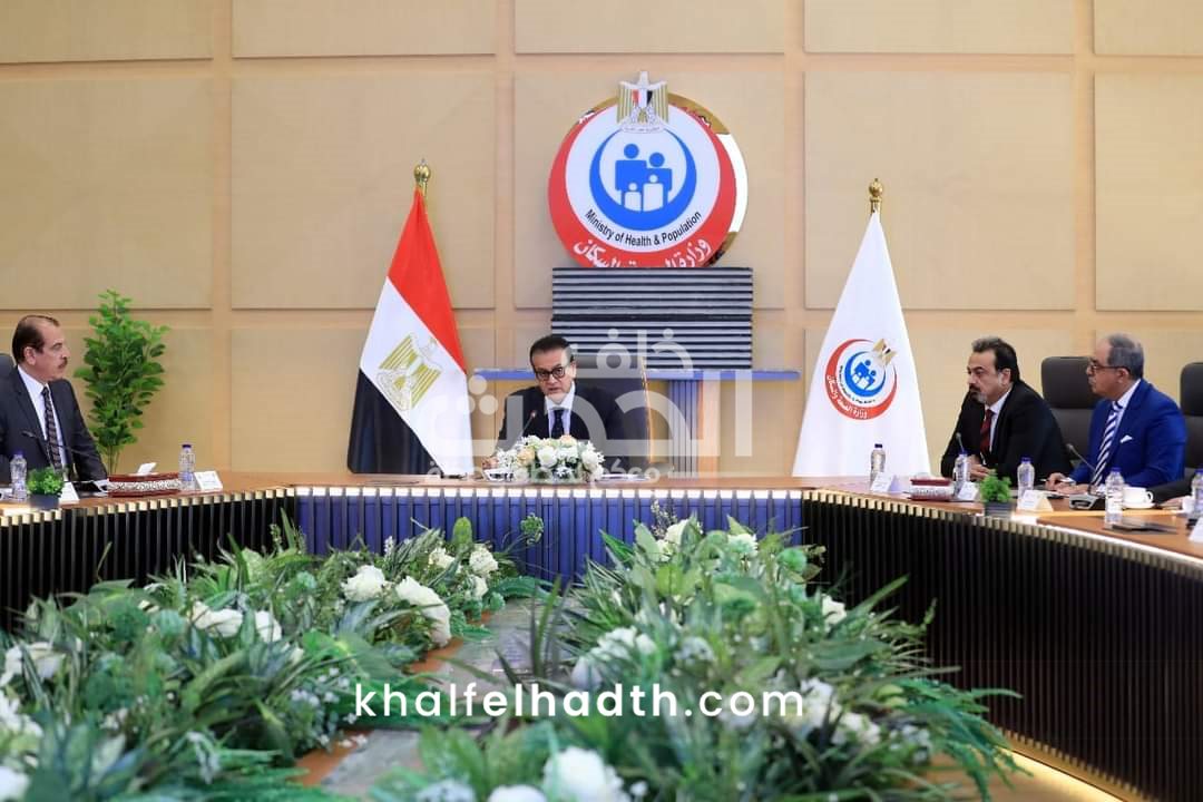 اجتماع نائب رئيس الوزراء وزير الصحة 