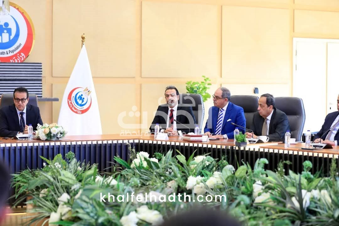 اجتماع نائب رئيس الوزراء وزير الصحة 
