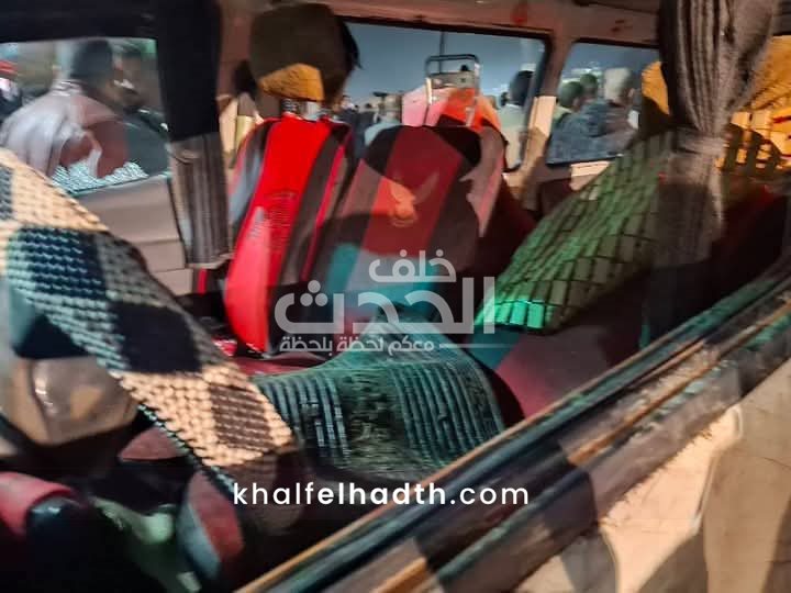 حادثة انقلاب ميكروباص بمحافظة أسيوط 