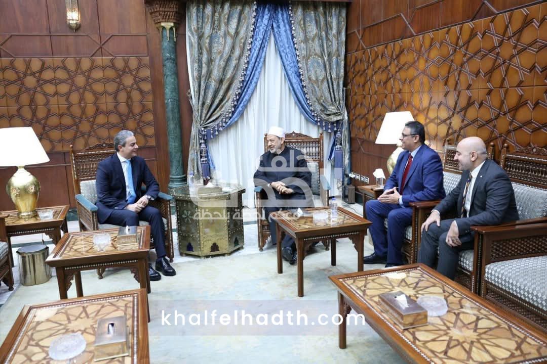 شيخ الأزهر يستقبل نقيب الإعلاميين وعميد إعلام الأزهر 