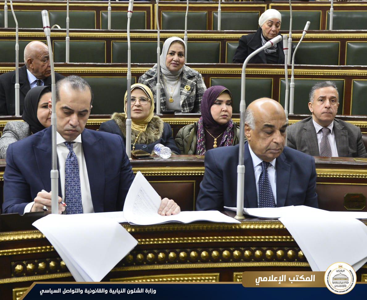 الجلسة العامة لمجلس النواب المصري 