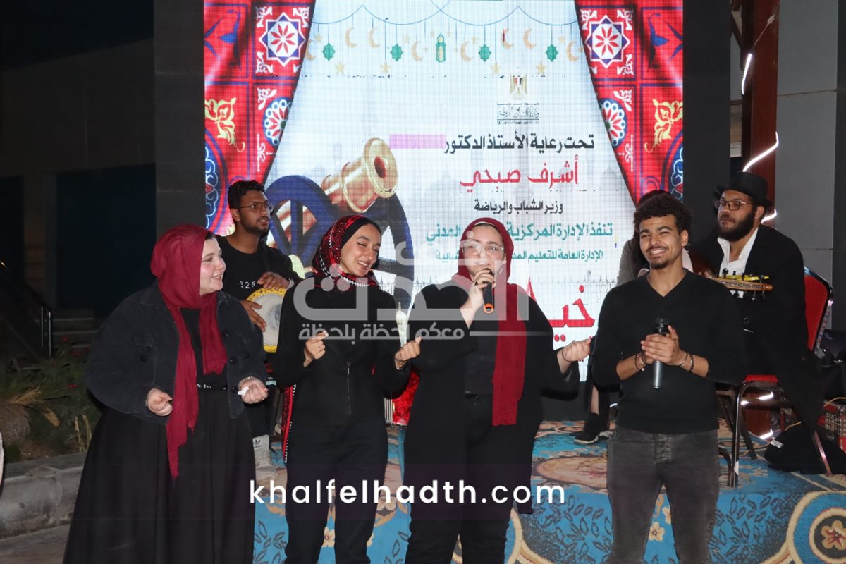 أول أيام خيمة القيادات الشبابية
