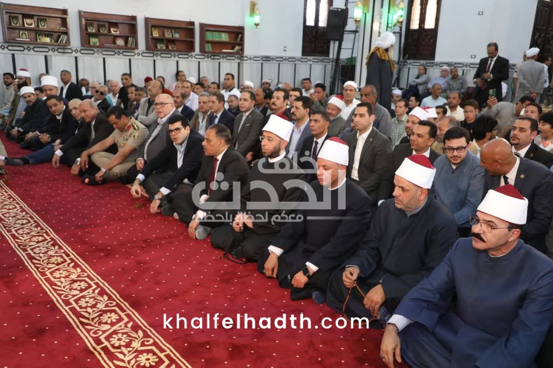 صلاة الجمعة بمسجد الدكتور عبد الحليم محمود شيخ الأزهر الأسبق بقرية السلام بمركز بلبيس