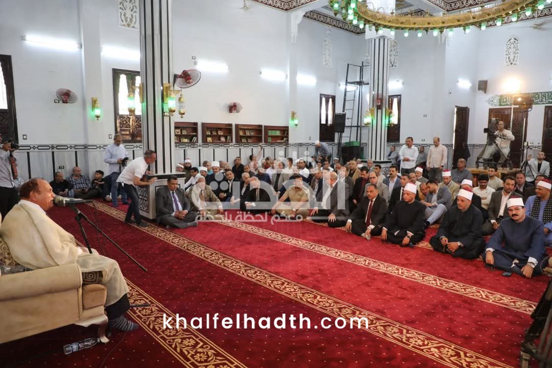 صلاة الجمعة بمسجد الدكتور عبد الحليم محمود شيخ الأزهر الأسبق بقرية السلام بمركز بلبيس