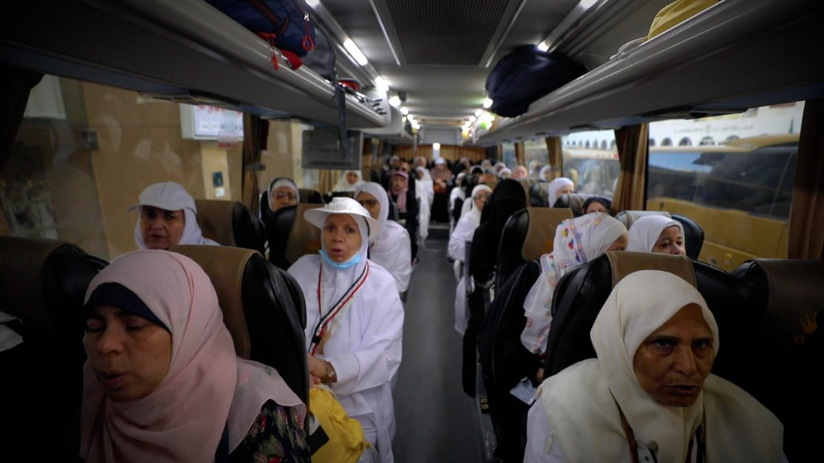 حجاج القرعة بمراسم الحج