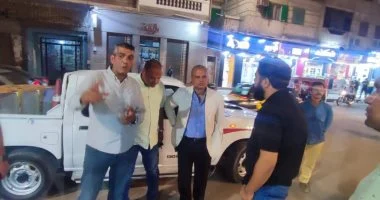 رئيس الحي في حملة أمنية&nbsp;