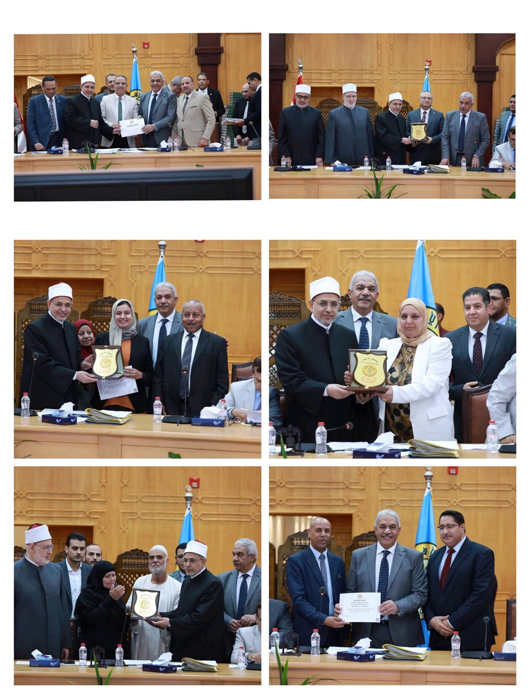مجلس جامعة الأزهر يكرّم المتميزين في كليات القاهرة والأقاليم ويشيد بجهودهم الأكاديمية والعلمية
