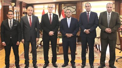 رئيس النيابة الإدارية يستقبل وفد الجهاز المركزي للتنظيم والإدارة 