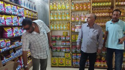 رئيس مركز ومدينة بلطيم يتابع تنفيذ مبادرة  معنا ضد الغلاء