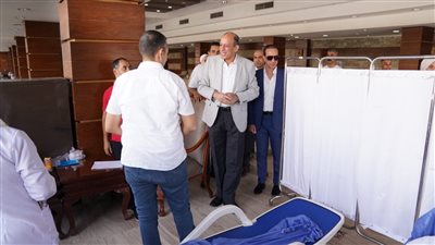 بالصور.. نادي القضاة يتبرع بالدم تضامنا مع  الشعب الفلسطيني