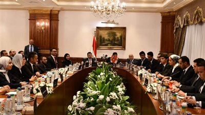 أعضاء كفر الشيخ ضمن جلسة طارئة لبرلمان شباب مصر لنظر تداعيات الأوضاع فى فلسطين