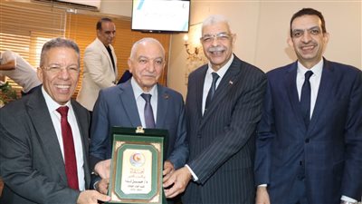 تكريم  مجلس نقابة الأطباء السابق بحضور رئيس جامعة المنوفية 