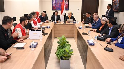 القباج تستقبل محافظ ورئيس هيئة الكوارث والطوارئ بتركيا لبحث إيصال الإغاثات لغزة 