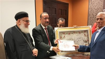 تكريم المحاربين القدامى من ابطال حرب اكتوبر بسوهاج