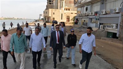 محافظ الدقهلية : مشروع امتداد المشاية الجديد  متنفس مروري ترفيهي لأبناء مدينة المنصوره .