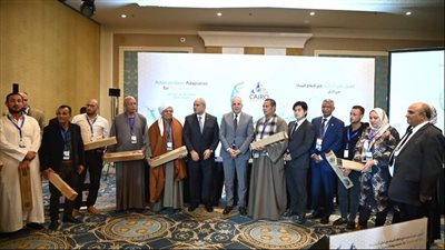 وزير الري يكرم المزارعين الفائزين فى مسابقة 