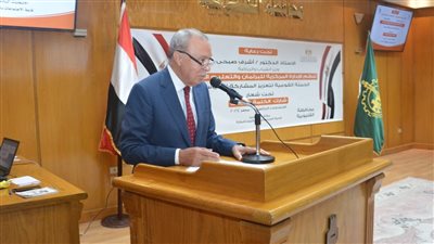 محافظ القليوبية يشهد تدشين الحملة القومية لتعزيز المشاركة السياسية 