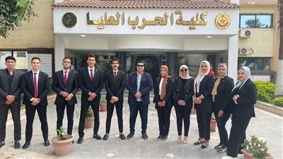 طلاب جامعة كفر الشيخ تشارك في المعرض الثانى للكتاب لخدمة الدارسين من العسكريين والمدنيين 