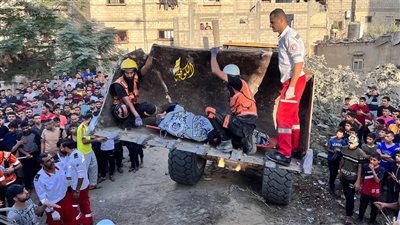 الهلال الأحمر الفلسطيني: يناشد المجتمع الدولي بحماية المدنيين والطواقم الطبية من همجية الاحتلال 