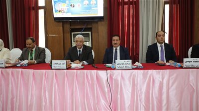 محافظ المنوفية ورئيس الجامعة يشهدان ملتقى البحث العلمي والصناعة  من أجل المستقبل 