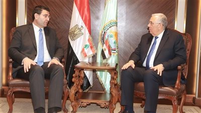 وزير الزراعة ونظيره اللبناني يتابعان ملفات التعاون الزراعي المشتركة بين البلدين الشقيقين