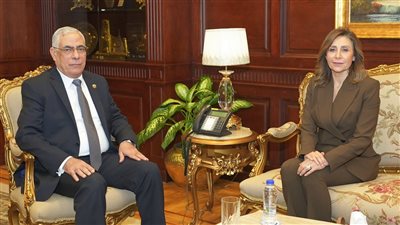 النائب العام يستقبل وزيرة الثقافة