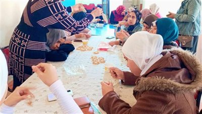 شباب كفر الشيخ تطلق المُلتقى الحرفى للفتيات للحرف اليدوية
