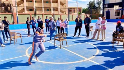 مهرجان رياضى للألعاب الترويحية للشباب برياضة كفر الشيخ