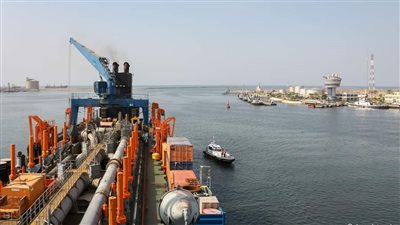 ميناء دمياط البحري: تداول 32 سفينة حاويات وبضائع عامة