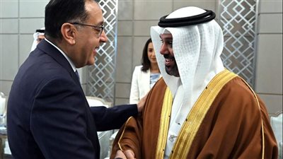 رئيس الوزراء يلتقى وزير المالية والاقتصاد الوطني بمملكة البحرين والوفد المرافق له