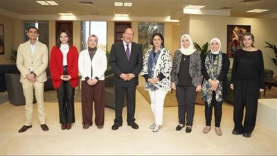 مساعد وزيرة التخطيط يبحث سبل التعاون مع المدير الإقليمي للصندوق الدولي للتنمية الزراعية
