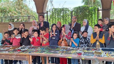 بالصور..ثقافة المحلة يشهد فعاليات مشروع بستان الإبداع للطفل