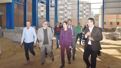 وزيرة الثقافة تتفقد مشروع إنشاء مركز 15 مايو للثقافة والفنون وتوجه بالانتهاء منه قبل نهاية العام المالي