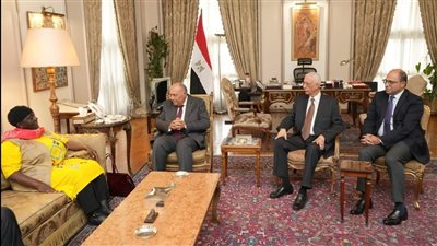 وزير الخارجية يستقبل رئيسة البعثة المشتركة للاتحاد الإفريقي والكوميسا لمتابعة الانتخابات الرئاسية