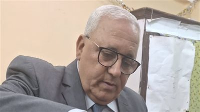 المستشار محمد السعيد الشربيني يدلي بصوته في انتخابات الرئاسة 2024