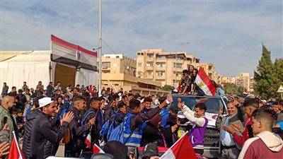 حشد جماهيري من المواطنين للإدلاء بأصواتهم الانتخابية بحي بولاق أبو العلا