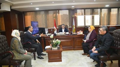 محافظ الغربية يعقد الاجتماع الدوري لمتابعة نسب ومعدلات تنفيذ المشروعات بالمحافظة