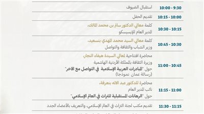 تعرف على فعاليات  احتفالية تسليم شهادات تسجيل المواقع التاريخية  بمنظمة 