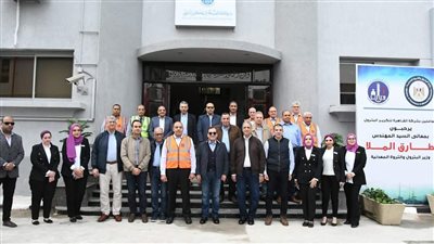 وزير البترول يتفقد المنطقة الجغرافية البترولية بطنطا